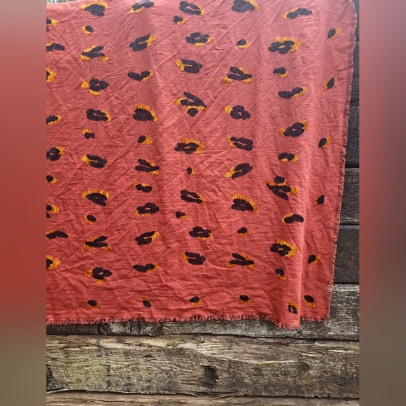 Madewell embroidered pansy scarf - Picture 4 of 4